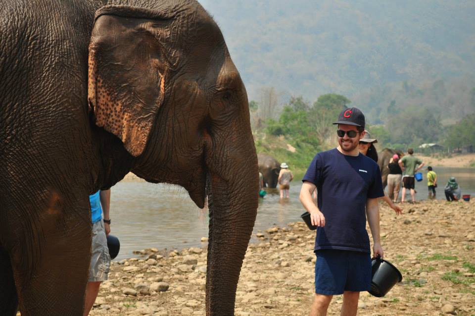 Elephant Sanctuary in Chiang Mai