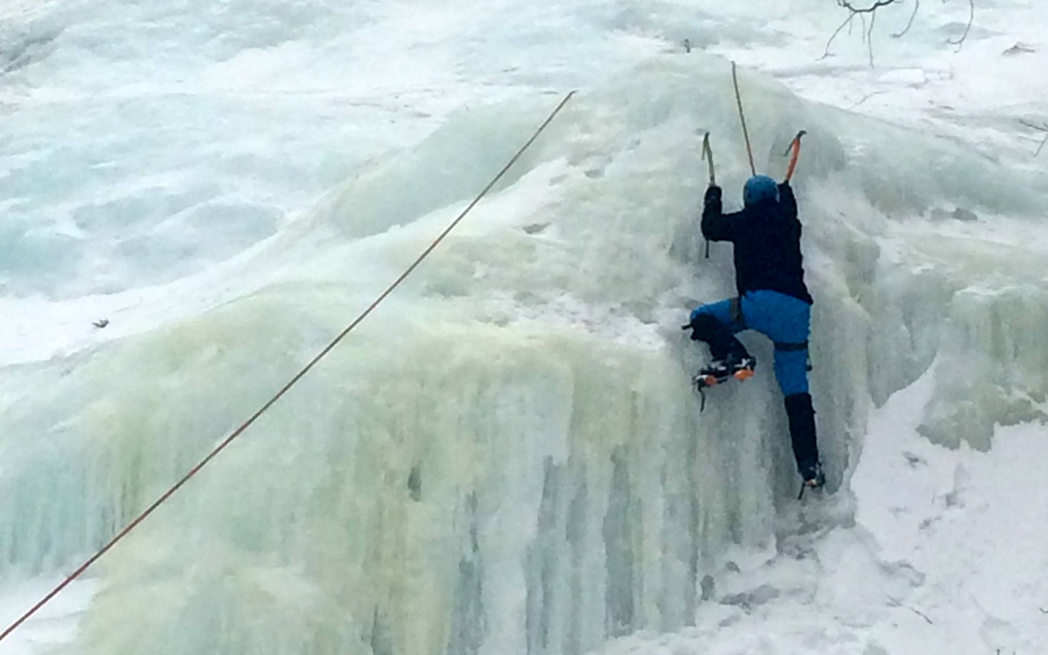 Ice climbing